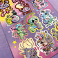 Monster Sticker Sheet